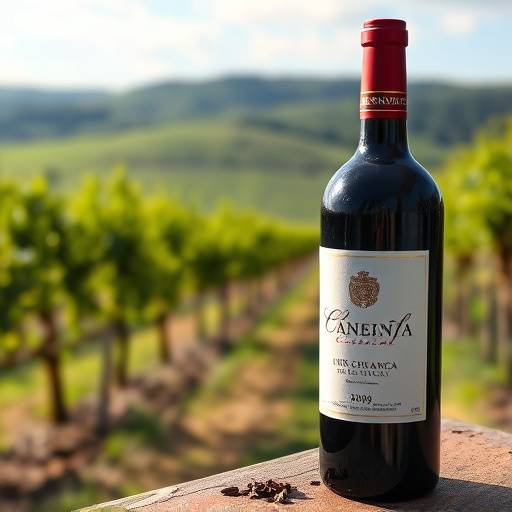 Bottle of Chianti Classico wine